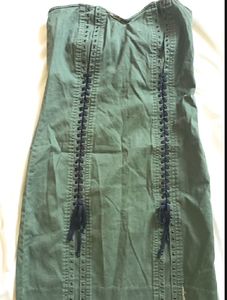 🆕 pencey • strapless sweetheart corset dress